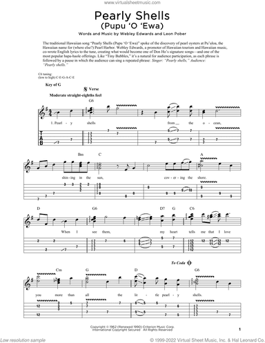 Pearly Shells (Pupu O Ewa) (arr. Fred Sokolow)