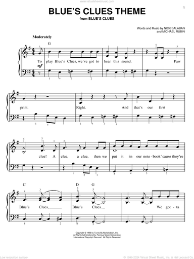 Blue's Clues Theme