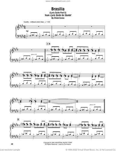 Brasilia (Lyric Suite Part 5)