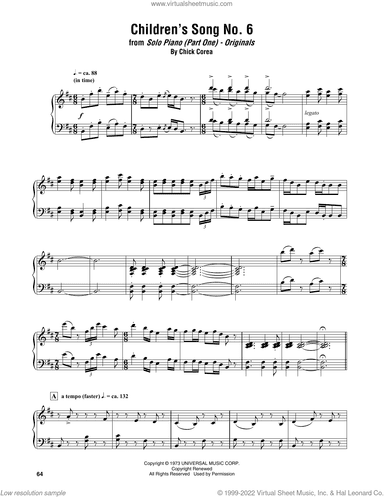 Children's Song No. 6