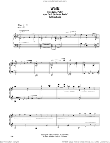 Waltz (Lyric Suite, Part 2)