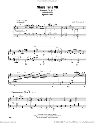 Stride Time VII (Rhapsody For Mr. T)