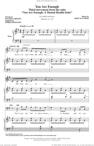 You Are Enough (Third movement from the suite "You Are Enough: A Mental Health Suite")
