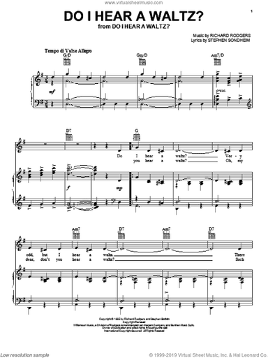 Do I Hear A Waltz?