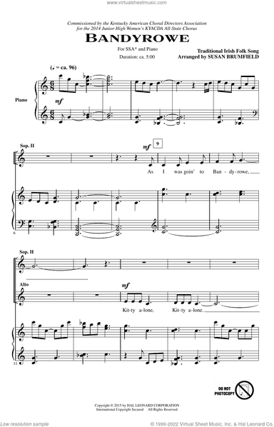 Bandyrowe (arr. Susan Brumfield)
