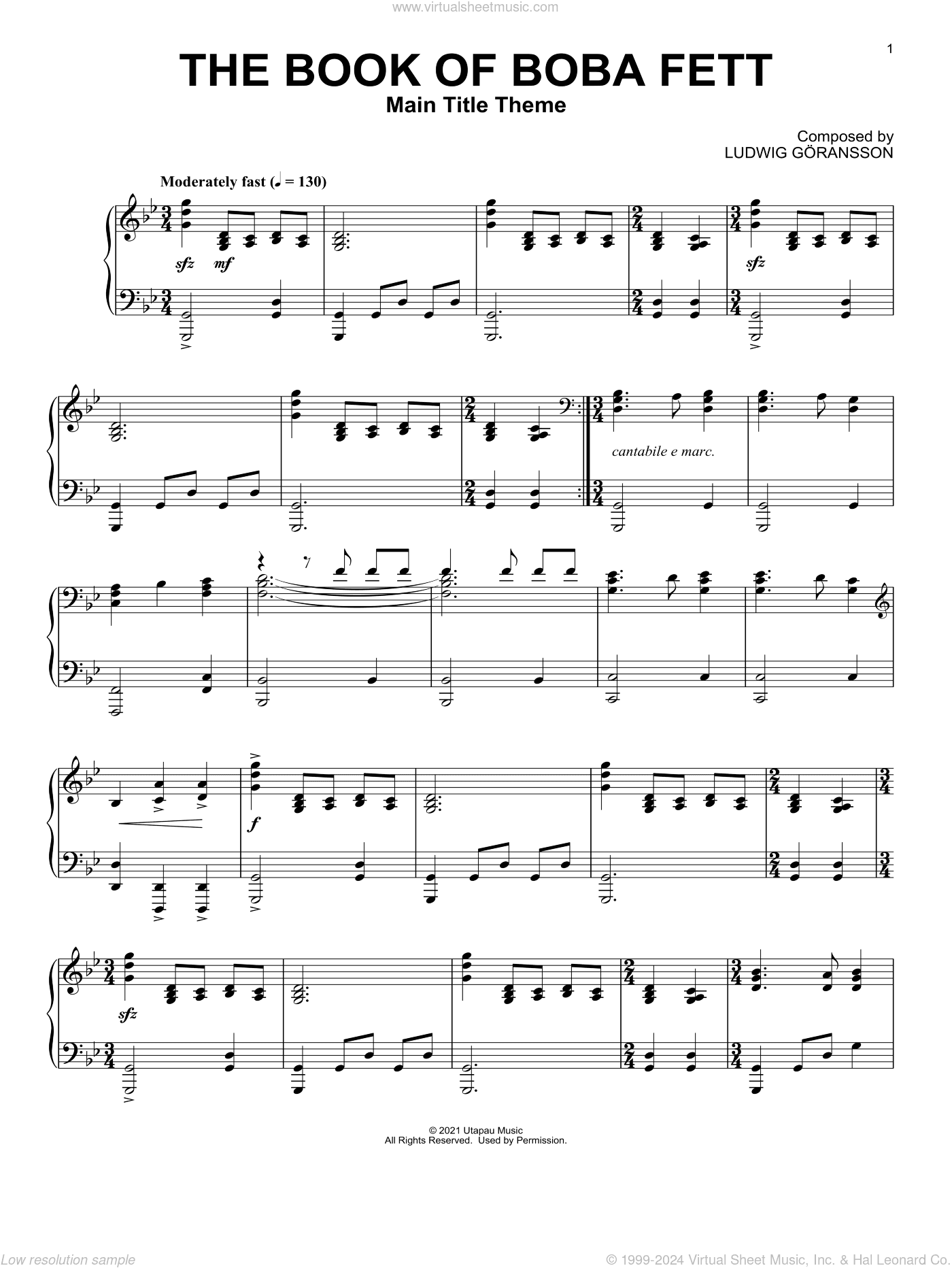 The Book Of Boba Fett (Main Title Theme)