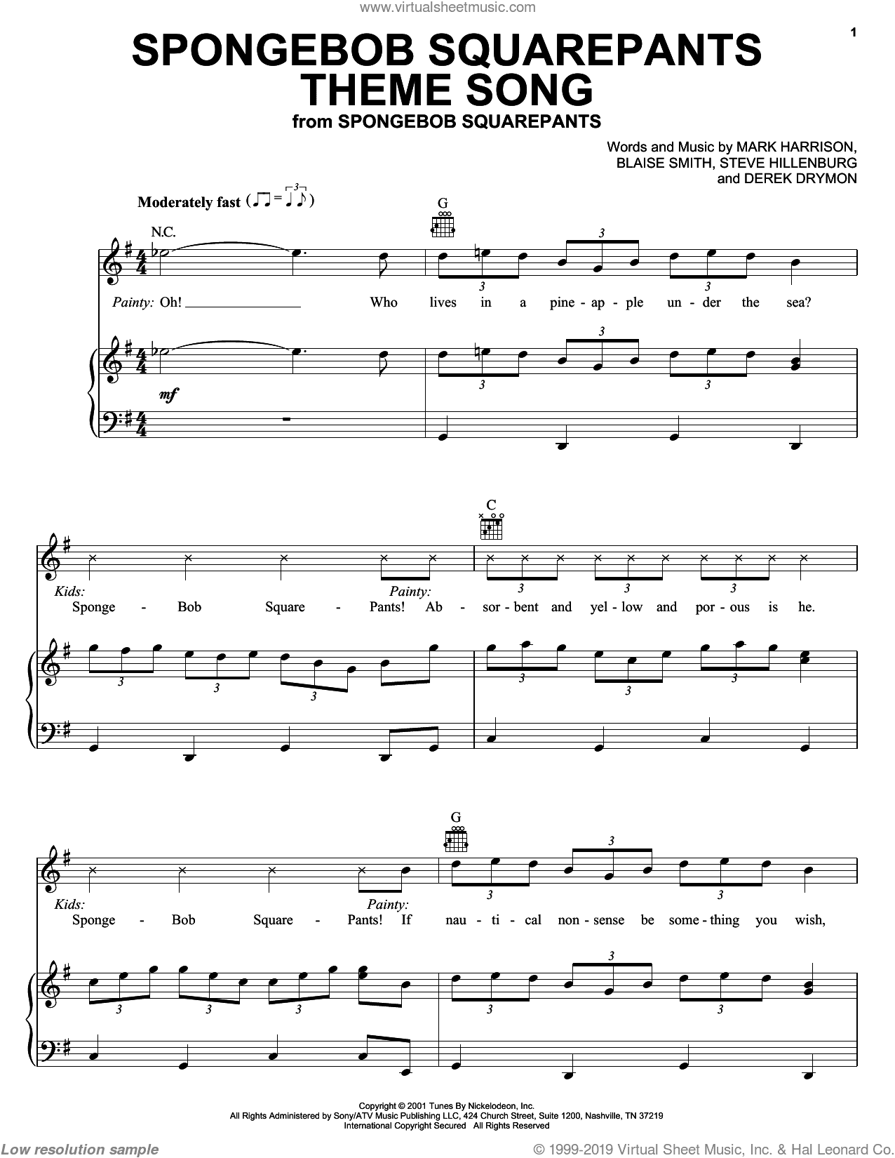 SpongeBob SquarePants Theme Song