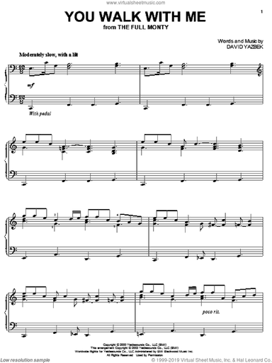 You Walk With Me (from The Full Monty)