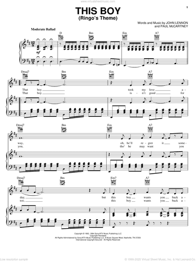 This Boy (Ringo's Theme)