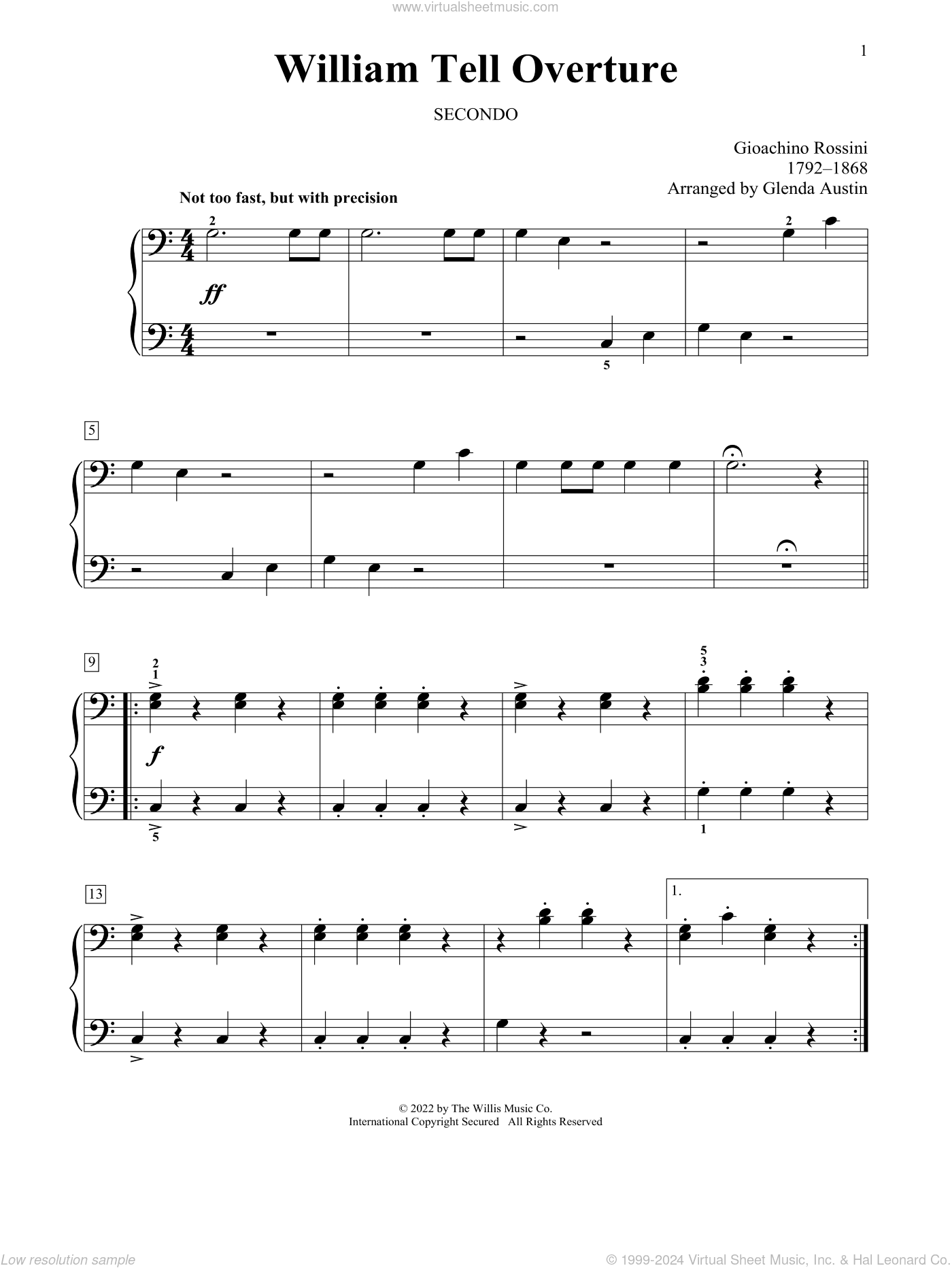William Tell Overture (arr. Glenda Austin)