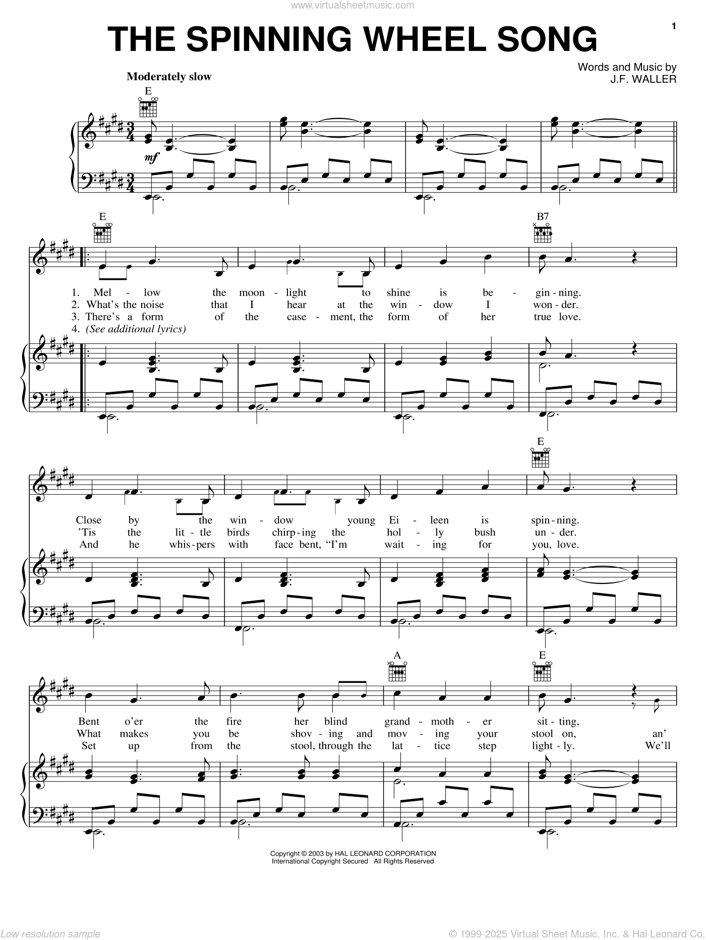 The Spinning Wheel Song