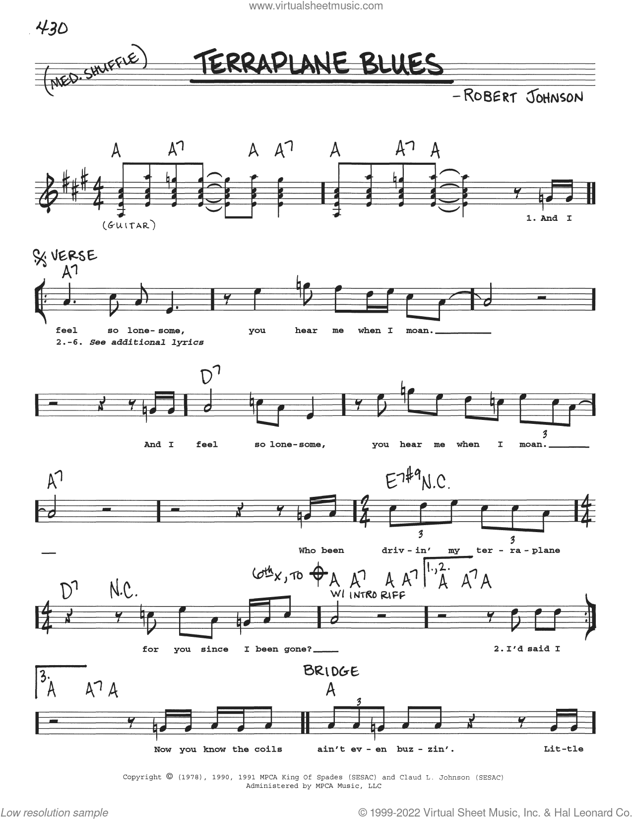 Terraplane Blues