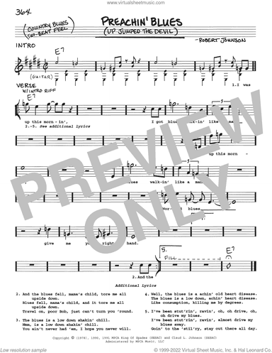 Preachin' Blues (Up Jumped The Devil)