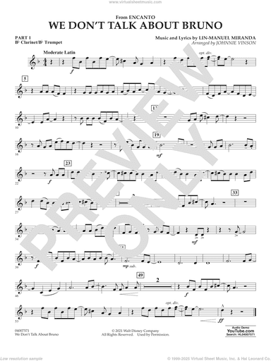 We Don't Talk About Bruno (from Encanto) (arr. Vinson)