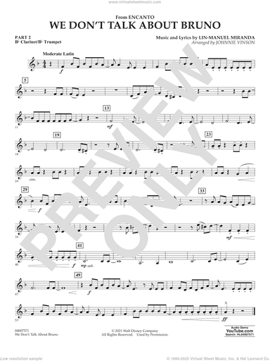 We Don't Talk About Bruno (from Encanto) (arr. Vinson)