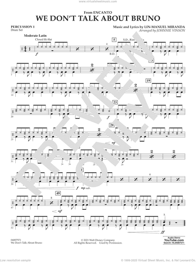 We Don't Talk About Bruno (from Encanto) (arr. Vinson)