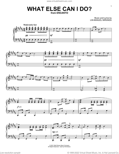 What Else Can I Do? (from Encanto), (intermediate)