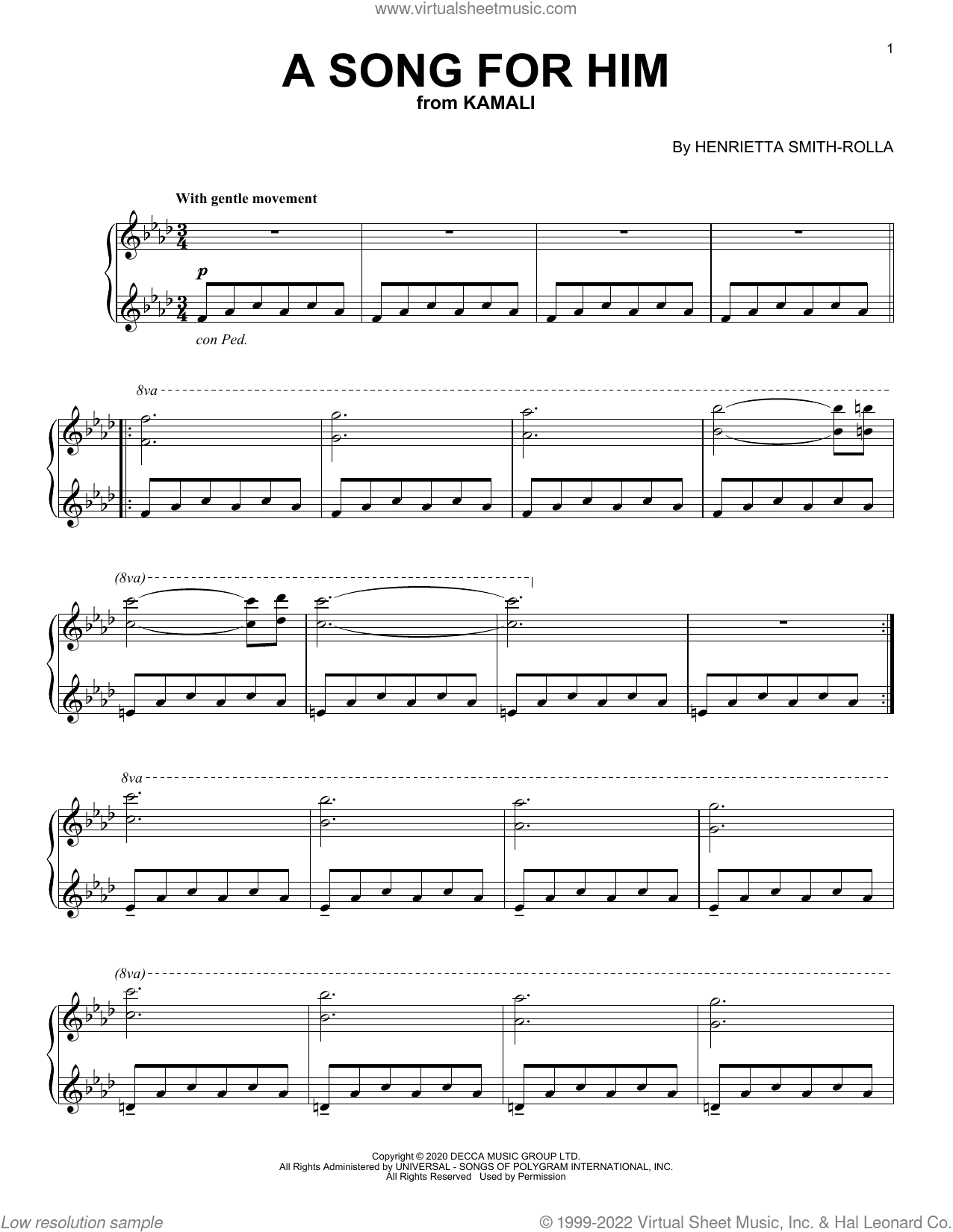 A Song For Him