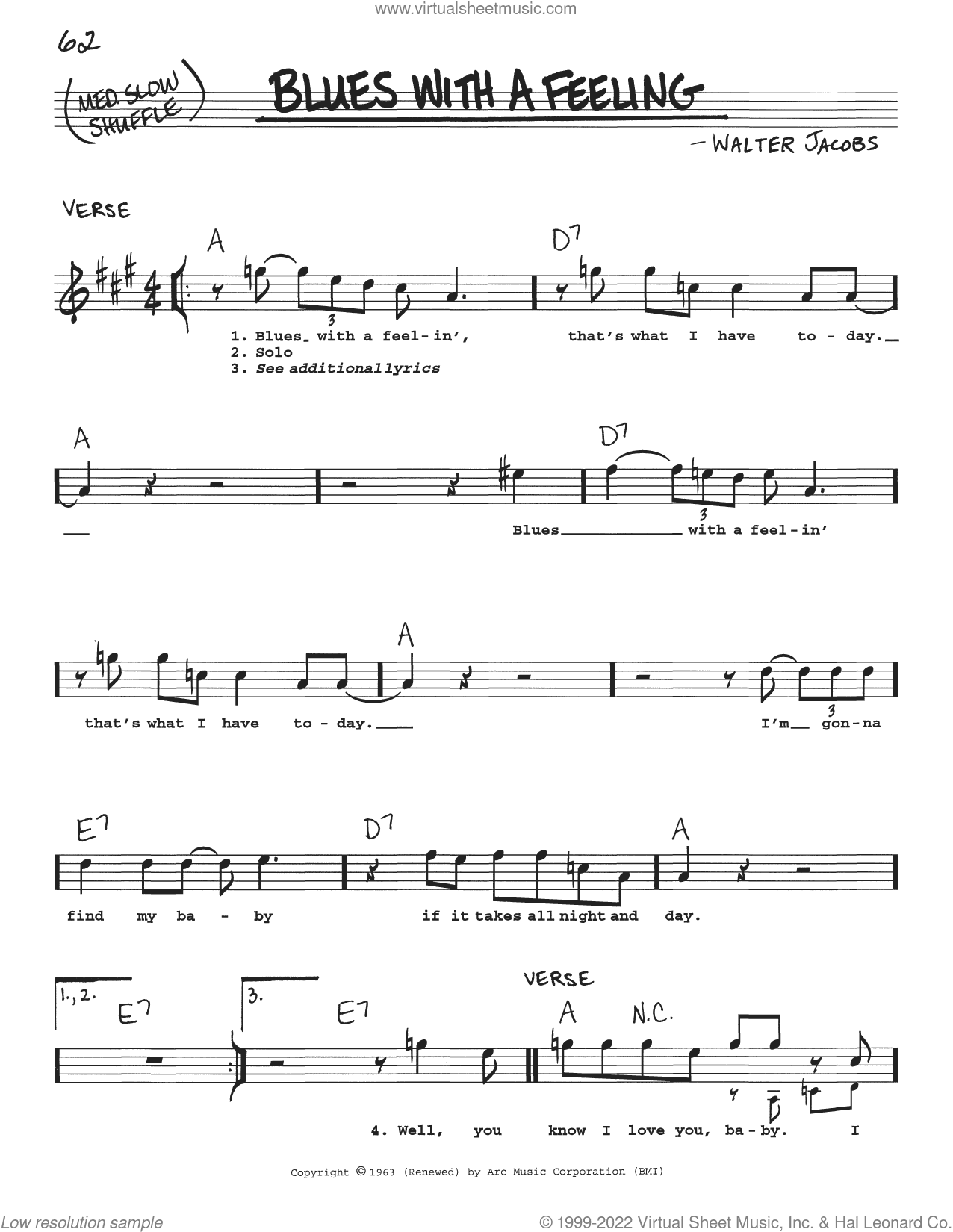 Blues With A Feeling