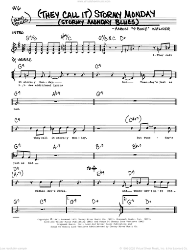(They Call It) Stormy Monday (Stormy Monday Blues)
