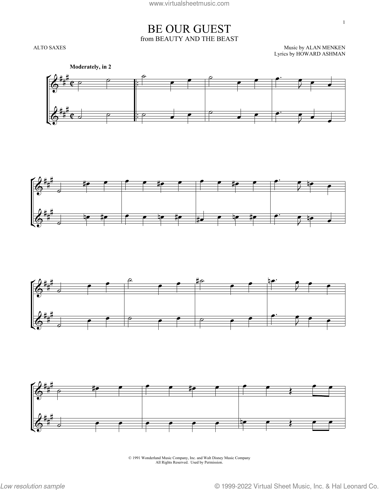 Be Our Guest (from Beauty And The Beast)