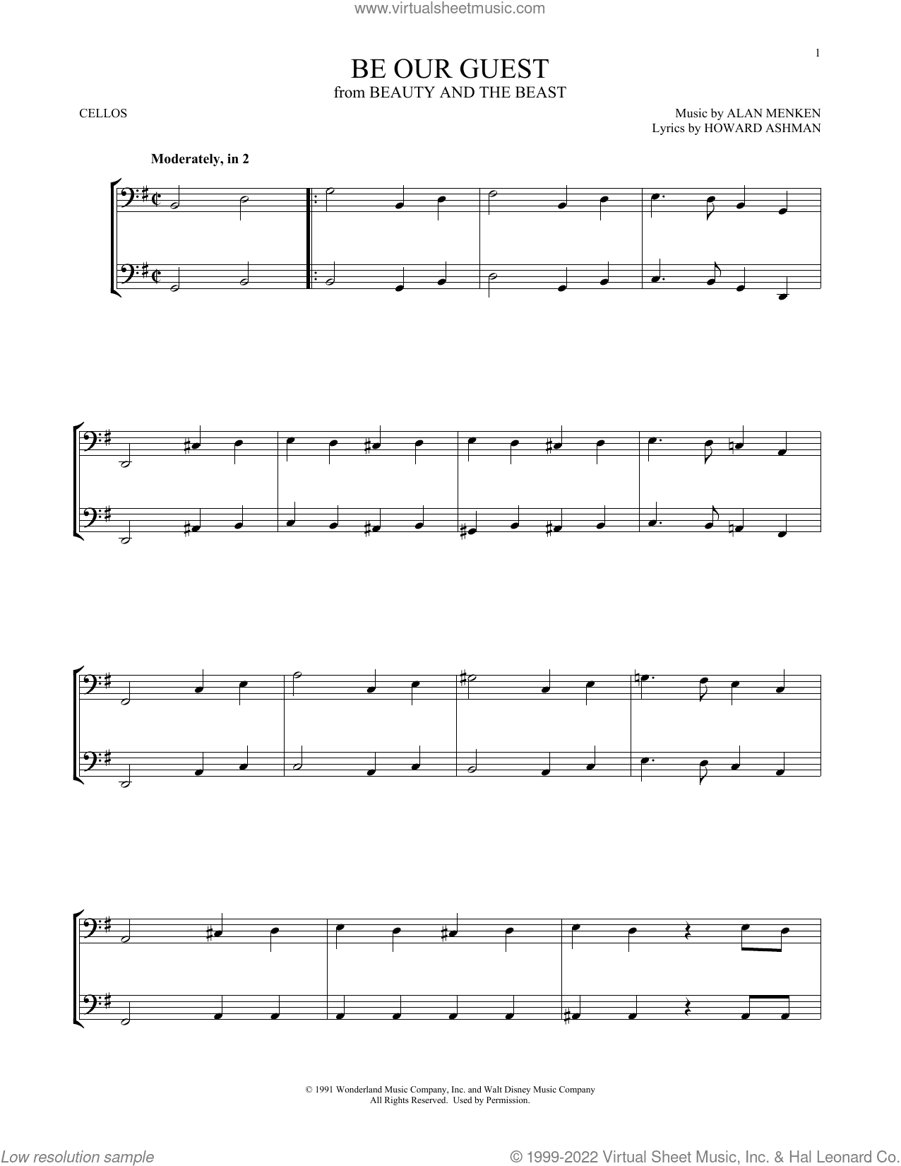 Be Our Guest (from Beauty And The Beast)