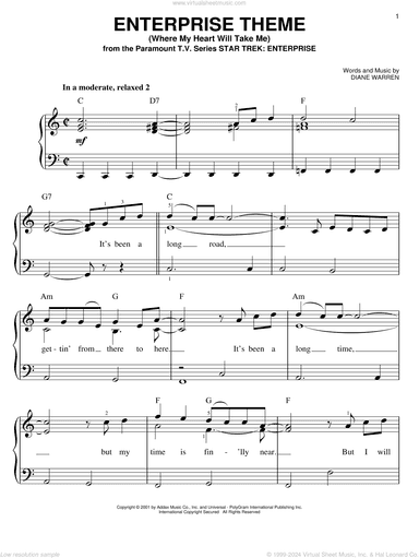 Enterprise Theme (Where My Heart Will Take Me)