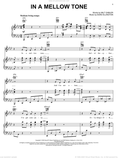 In A Mellow Tone