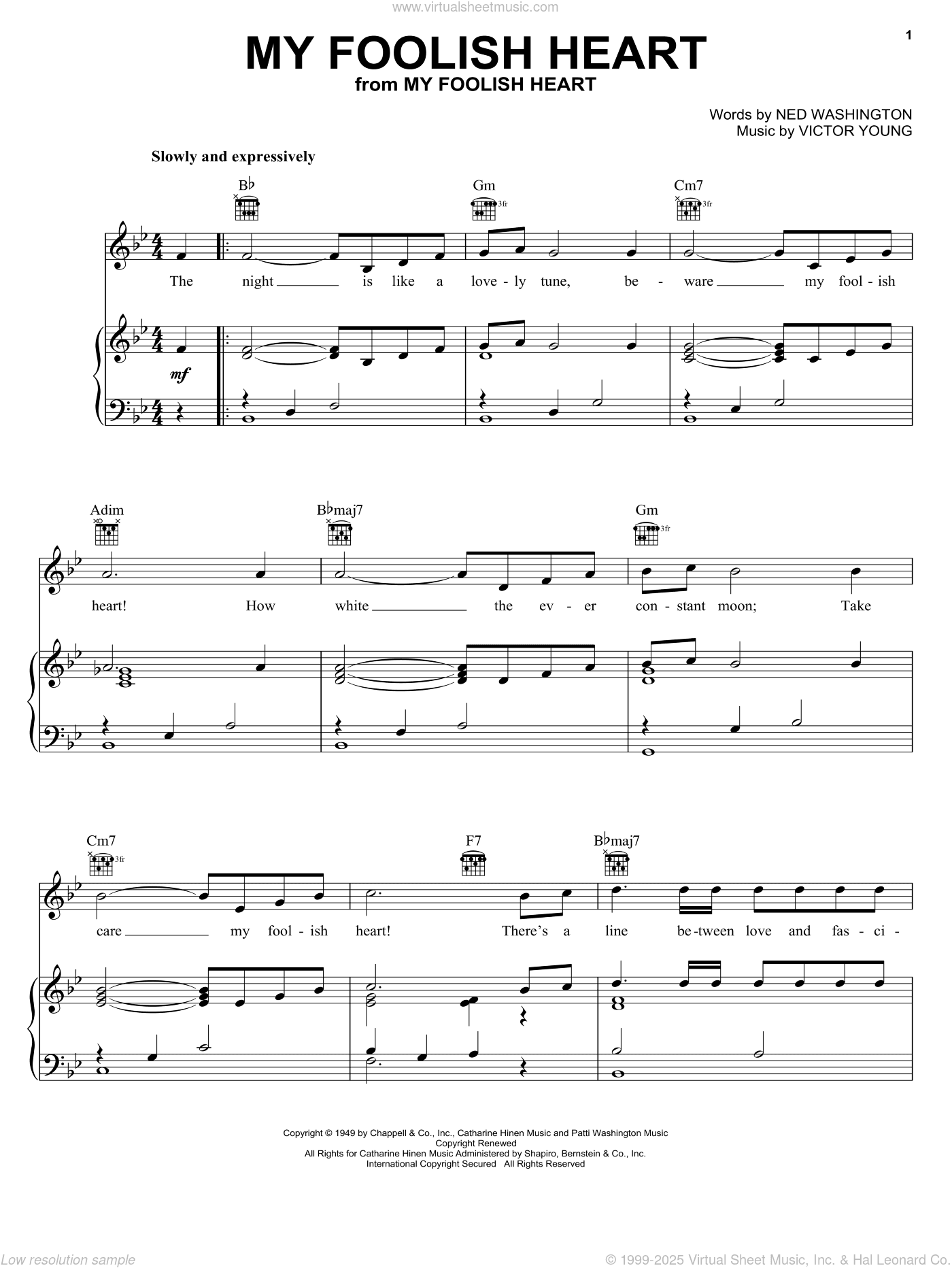 My Foolish Heart