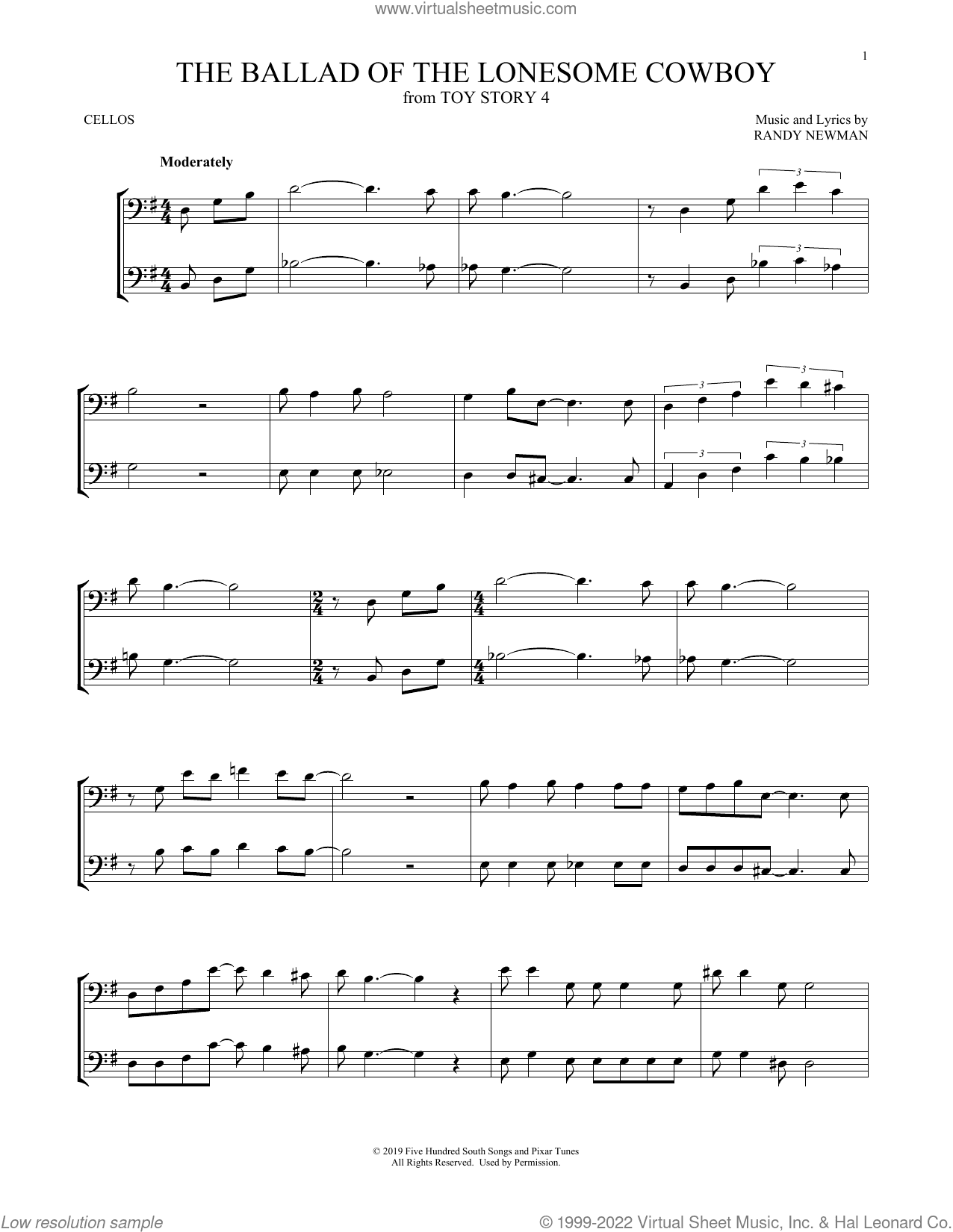 The Ballad Of The Lonesome Cowboy (from Toy Story 4)