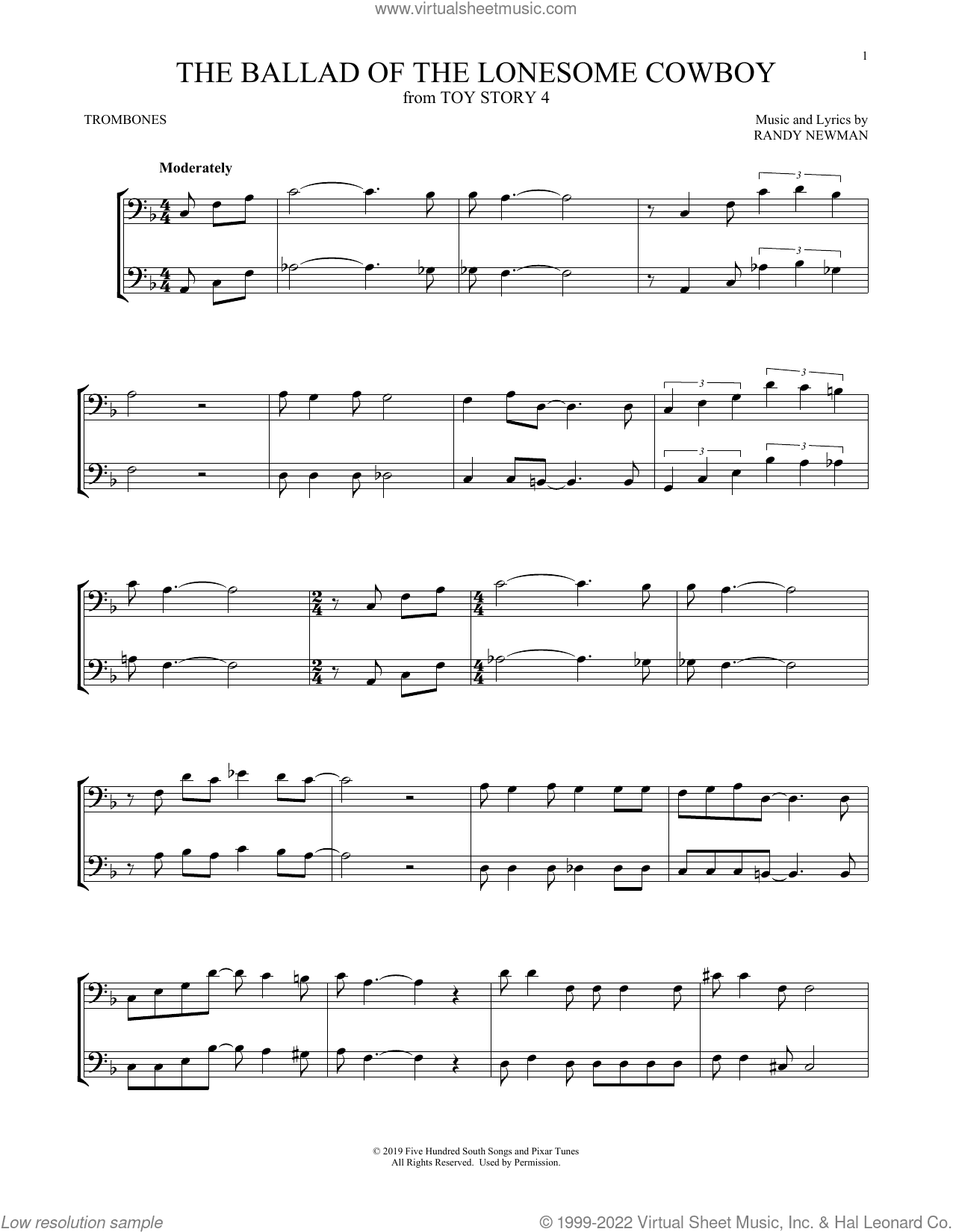 The Ballad Of The Lonesome Cowboy (from Toy Story 4)