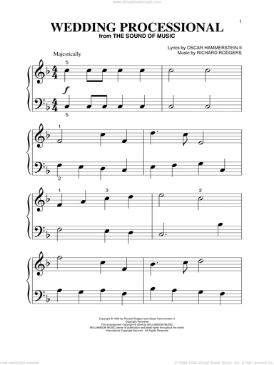 Wedding Processional, (beginner)