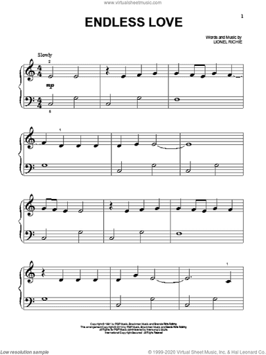 Endless Love, (beginner)