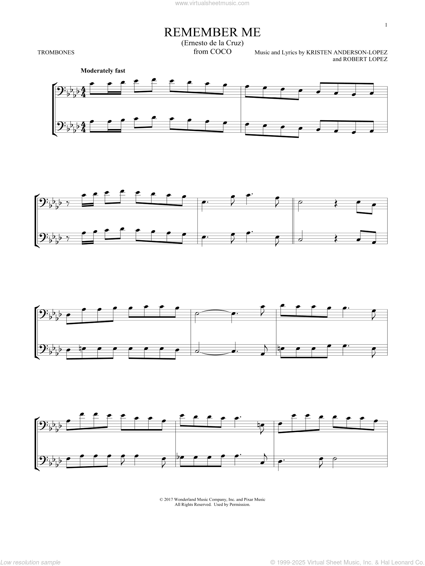 Remember Me (Ernesto de la Cruz) (from Coco)