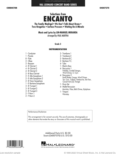 Selections from Encanto (arr. Paul Murtha)