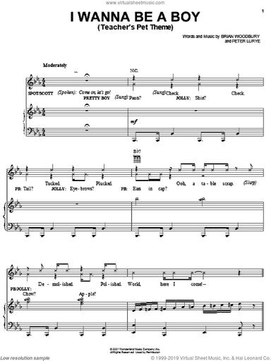 I Wanna Be A Boy (Teacher's Pet Theme)