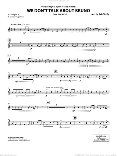 We Don't Talk About Bruno (from Encanto) (arr. Seb Skelly)