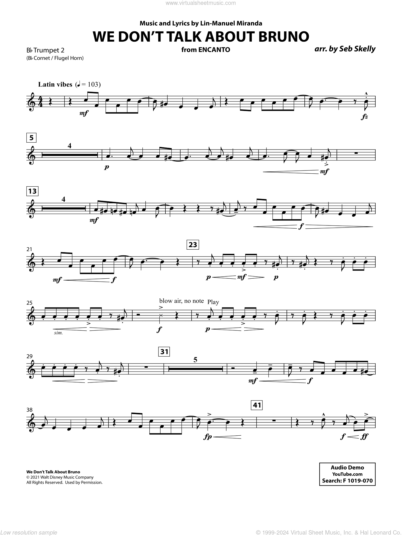 We Don't Talk About Bruno (from Encanto) (arr. Seb Skelly)