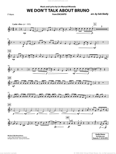 We Don't Talk About Bruno (from Encanto) (arr. Seb Skelly)