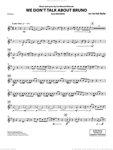 We Don't Talk About Bruno (from Encanto) (arr. Seb Skelly)
