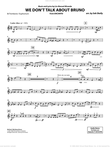 We Don't Talk About Bruno (from Encanto) (arr. Seb Skelly)