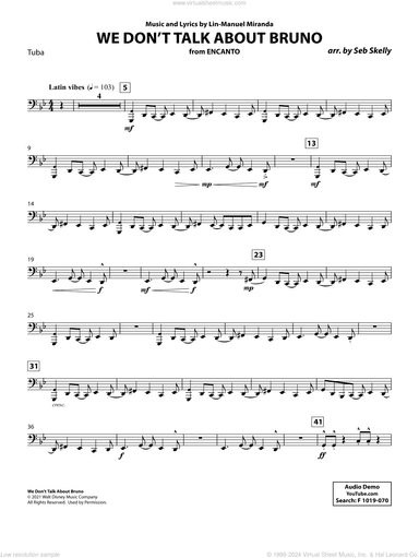 We Don't Talk About Bruno (from Encanto) (arr. Seb Skelly)