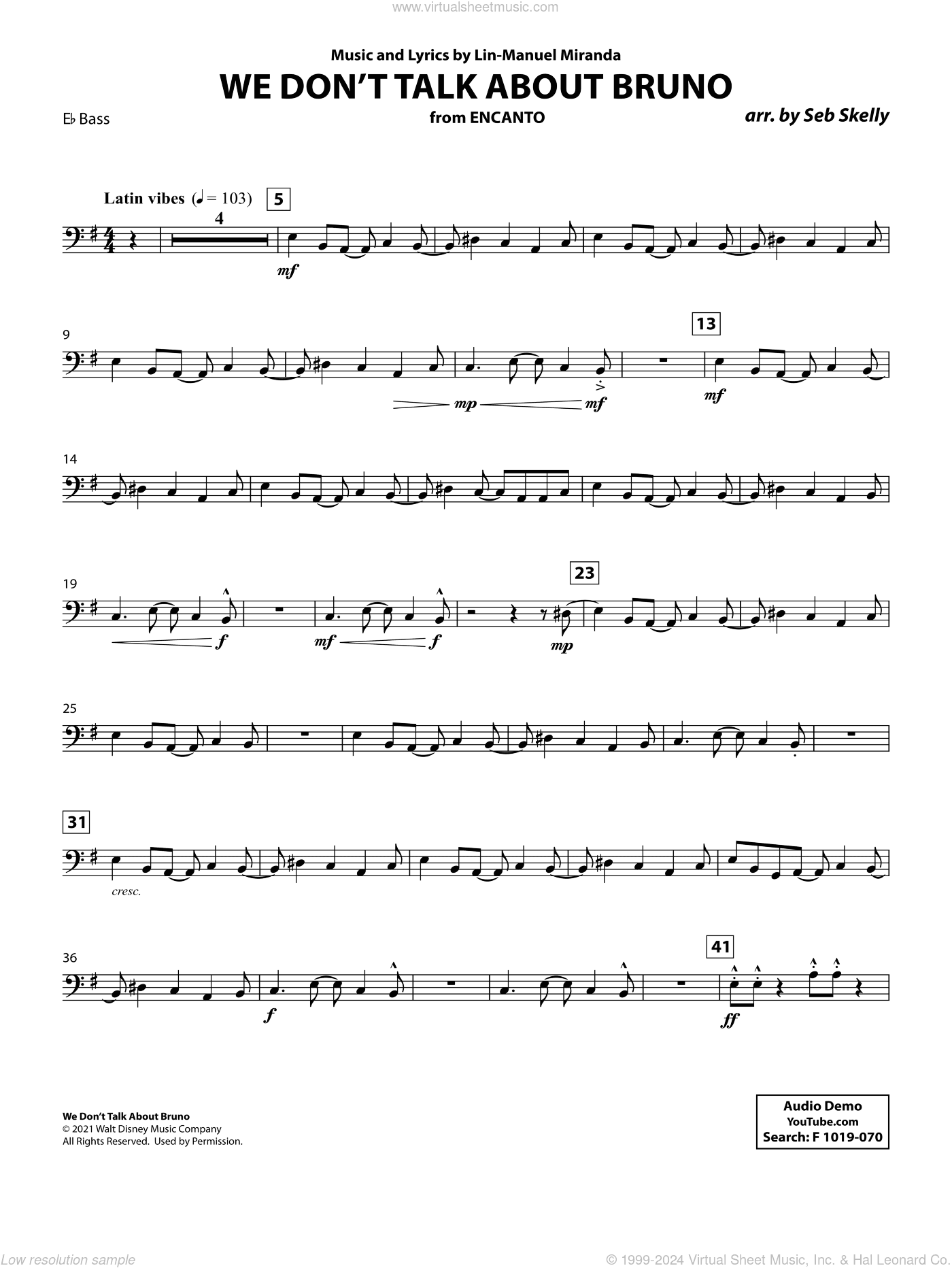 We Don't Talk About Bruno (from Encanto) (arr. Seb Skelly)