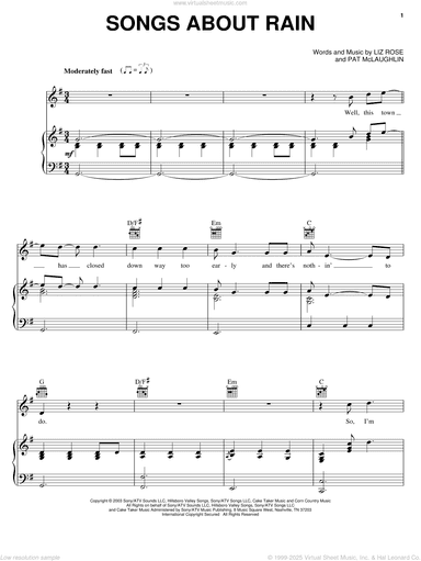 Songs About Rain