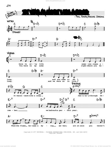It Was Almost Like A Song