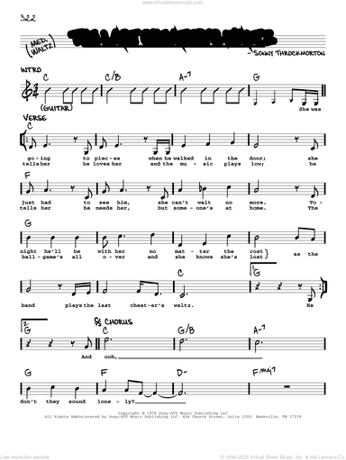 The Last Cheater's Waltz