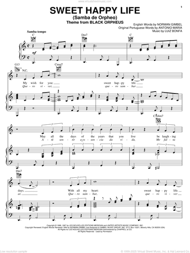 Sweet Happy Life (Samba de Orpheo)