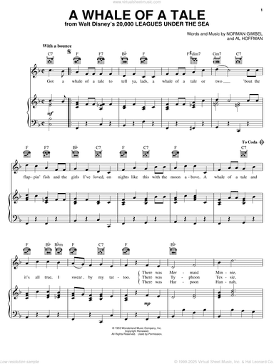 A Whale Of A Tale (from 20,000 Leagues Under The Sea)