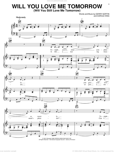 Will You Love Me Tomorrow (Will You Still Love Me Tomorrow)