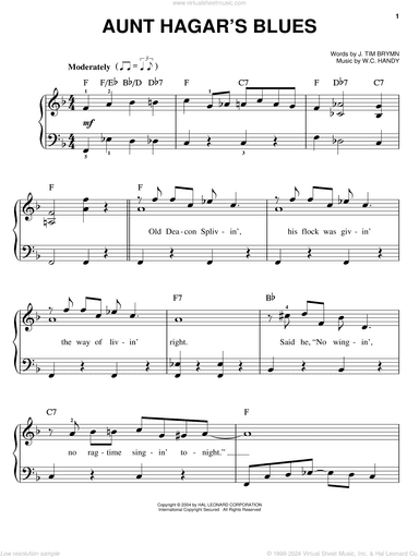 Aunt Hagar's Blues